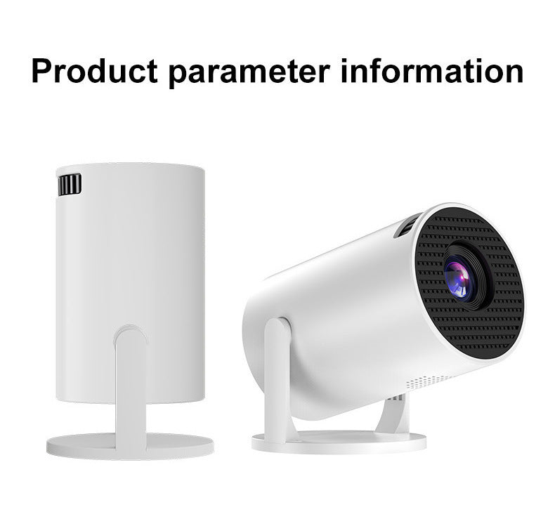 MINI trådlös bärbar HD-projektor med samma skärm för hemmabruk