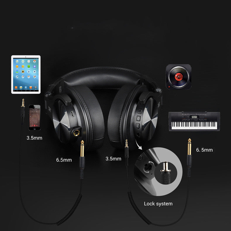 Huvudmonterat trådlöst Bluetooth-monitorheadset