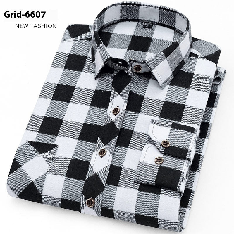 Chaqueta-camisa de moda, fácil de combinar, para hombre