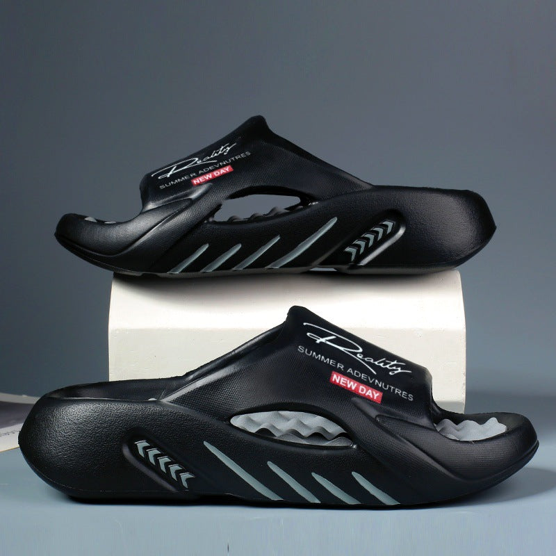 Pantuflas de masaje para pies para hombre, antideslizantes y desodorizantes