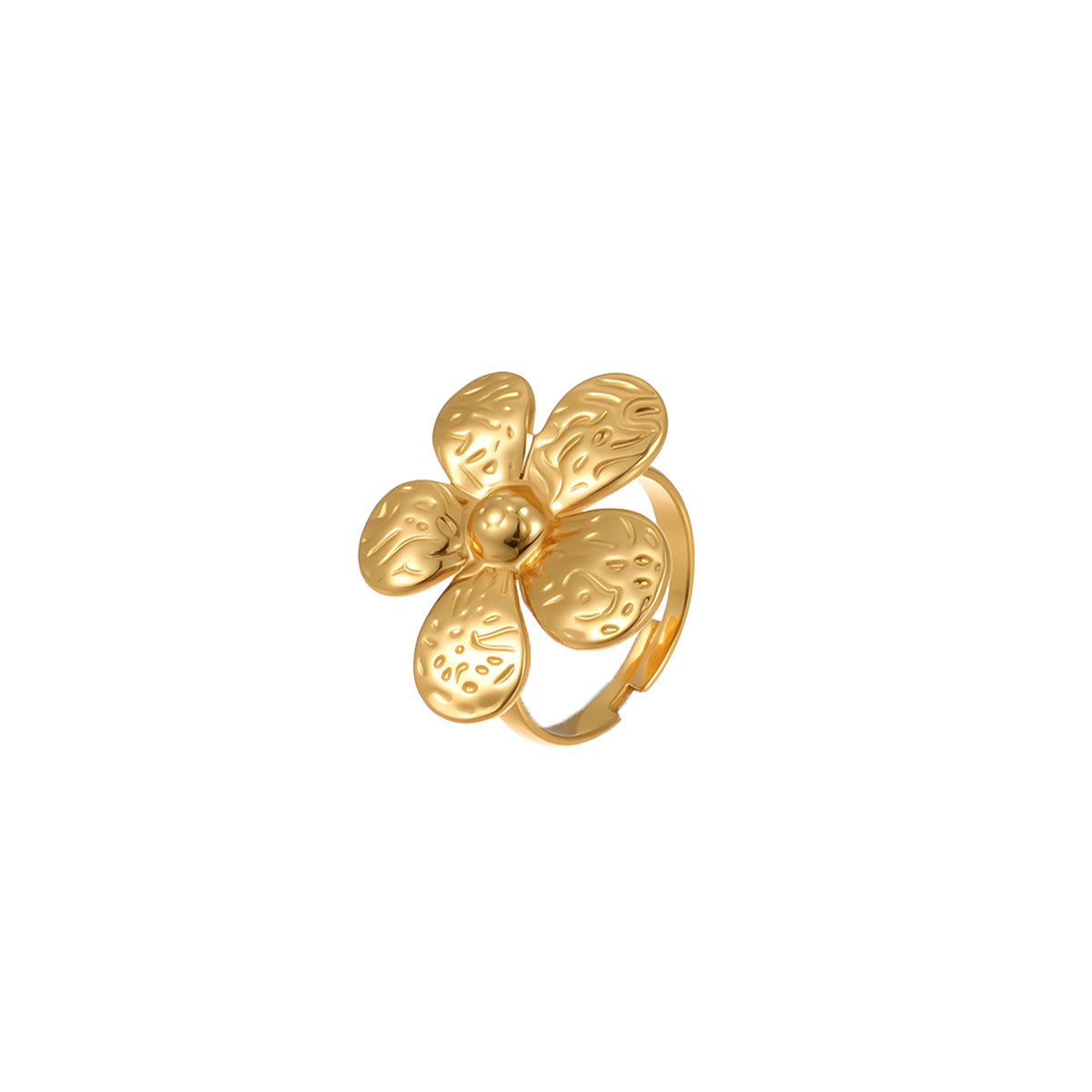 Fashion Geometry Pattern Flower Ocean Ring Open Design Bracelet