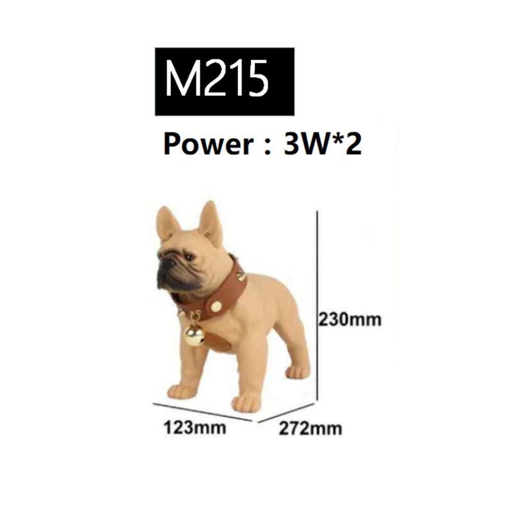 Ny Bluetooth-högtalare Helkroppshund Kreativ Gåva Tecknad FM-radio Skrivbordsljud