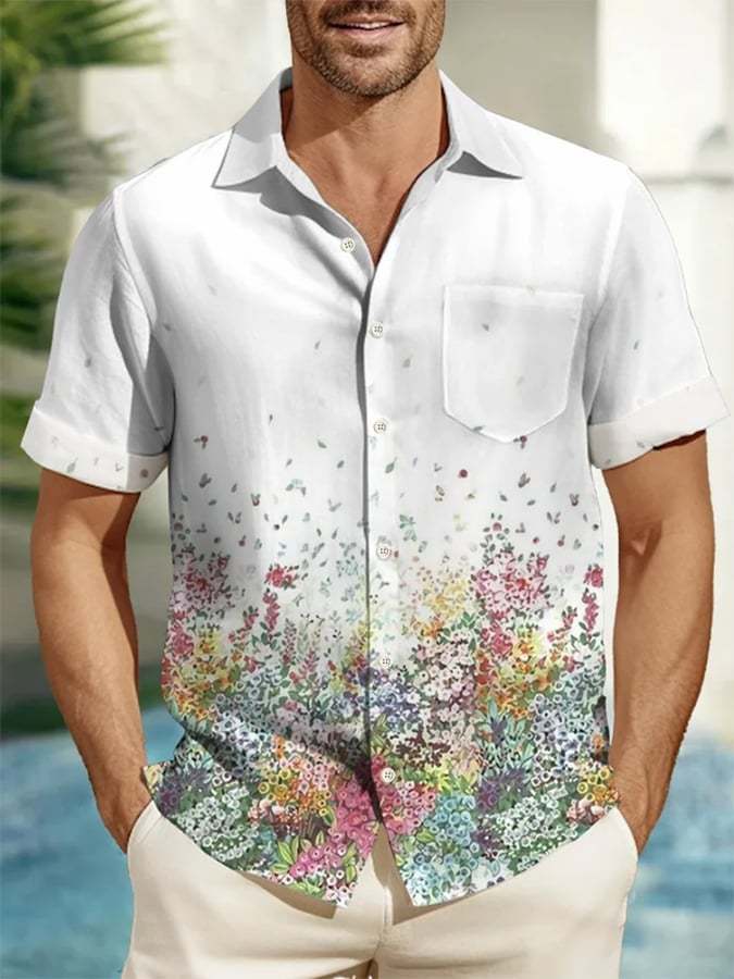 Camisa estampada para hombre
