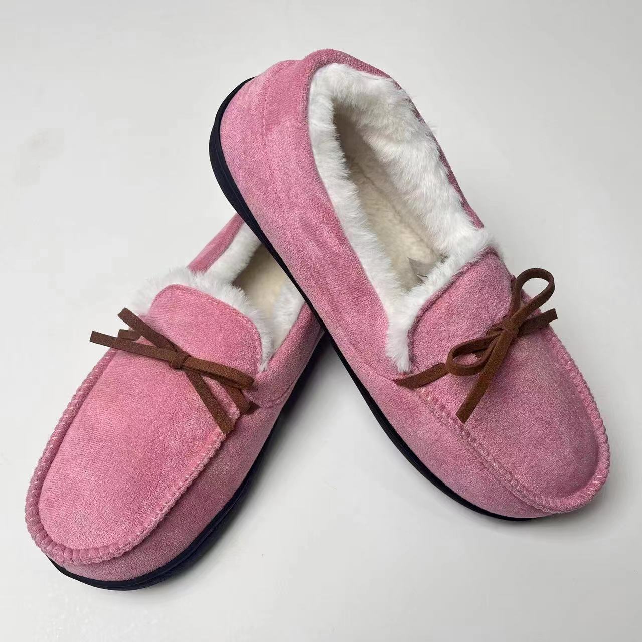 Zapatos de algodón para casa, cálidos y cómodos para otoño e invierno Gommino