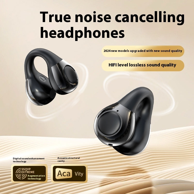 Moderiktiga personliga trådlösa sporthörlurar med Bluetooth