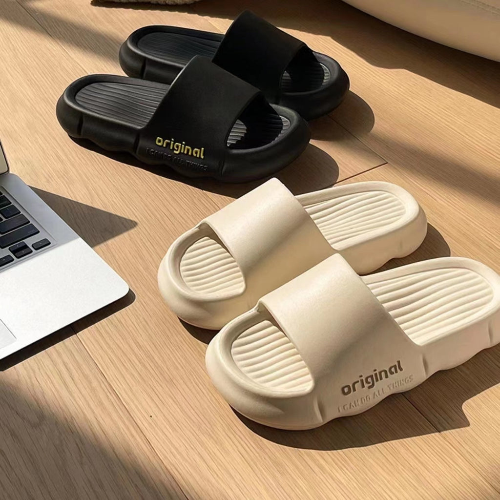 Zapatillas Sin Cordones Antideslizantes Con Suela Gruesa Para Exteriores Y Hogar