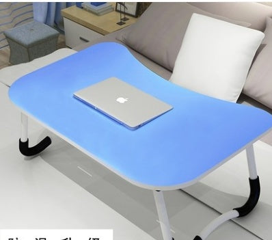 Notebook folding computer table