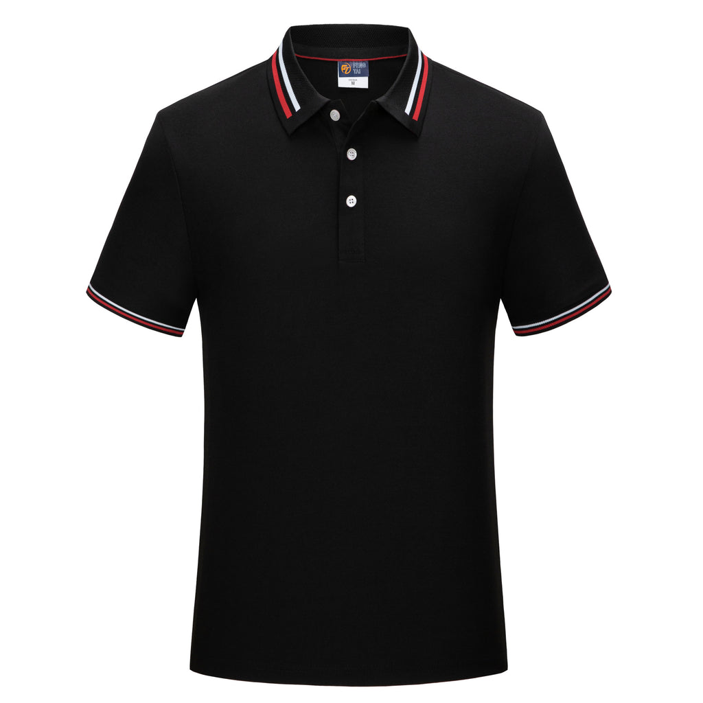 Polo de hombre personalizado de algodón puro, estilo elegante