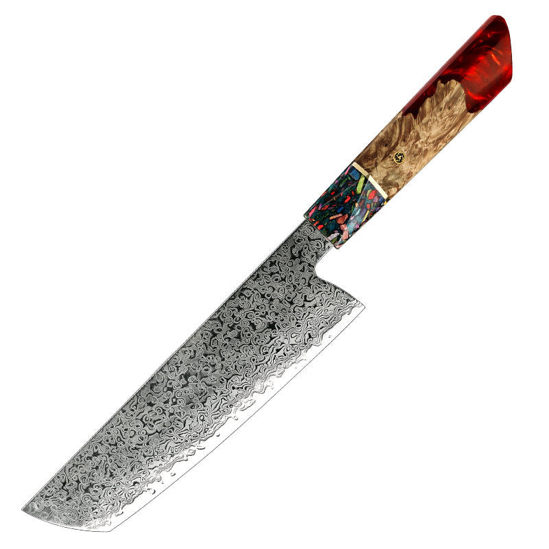 Damascus Steel Kitchen Knife Chef Cutting Knife Universal Knife Household Slice
