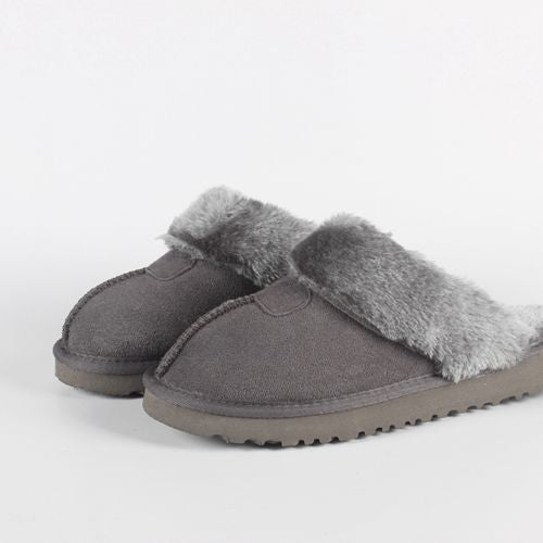 Schneestiefel-Hausschuhe, Flach, Rutschfest, Bequem, Baumwoll-Hausschuhe Für Zuhause