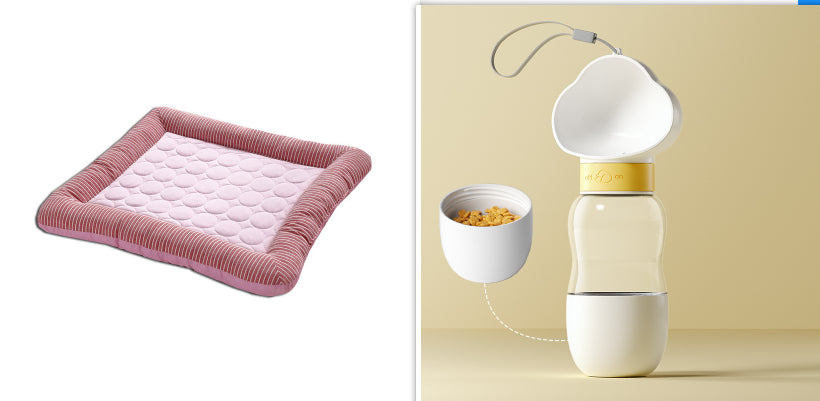 Denna svalkande kudde för husdjur är tillverkad av högteknologiskt kylande tyg 