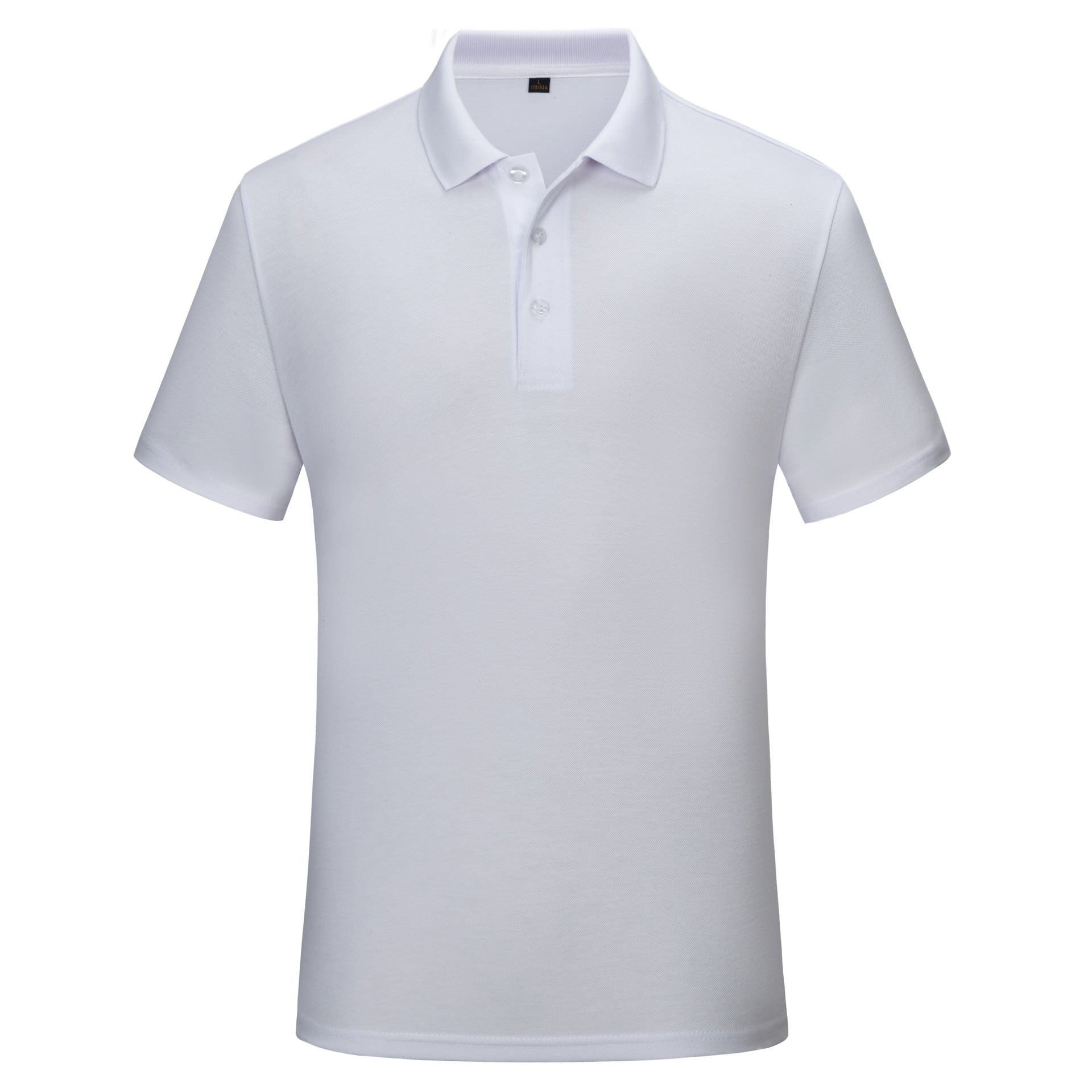 Polo fino de uniforme para oficina de color liso