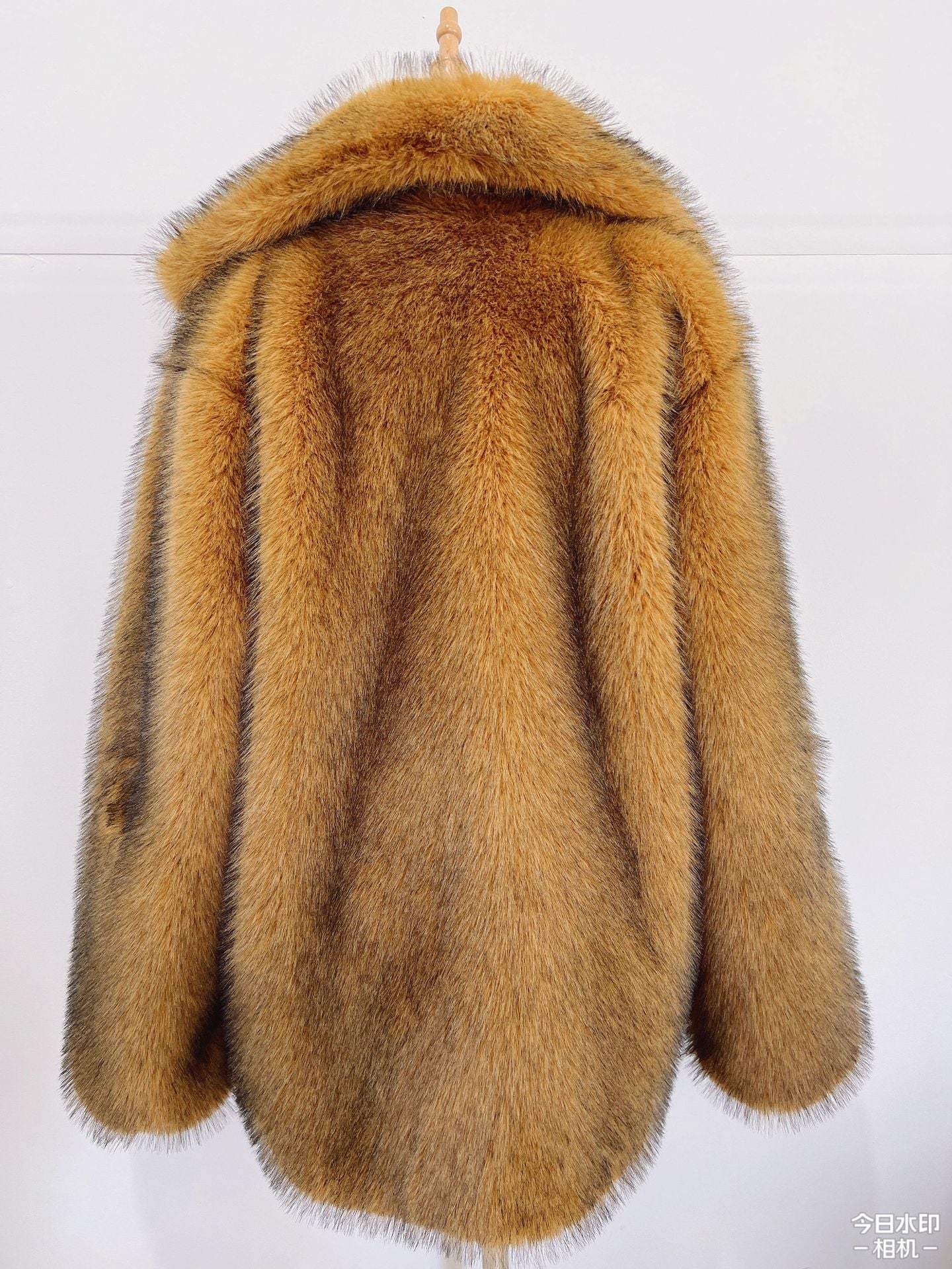 Fur Mid-length Coat Suit Warm Fur Coat