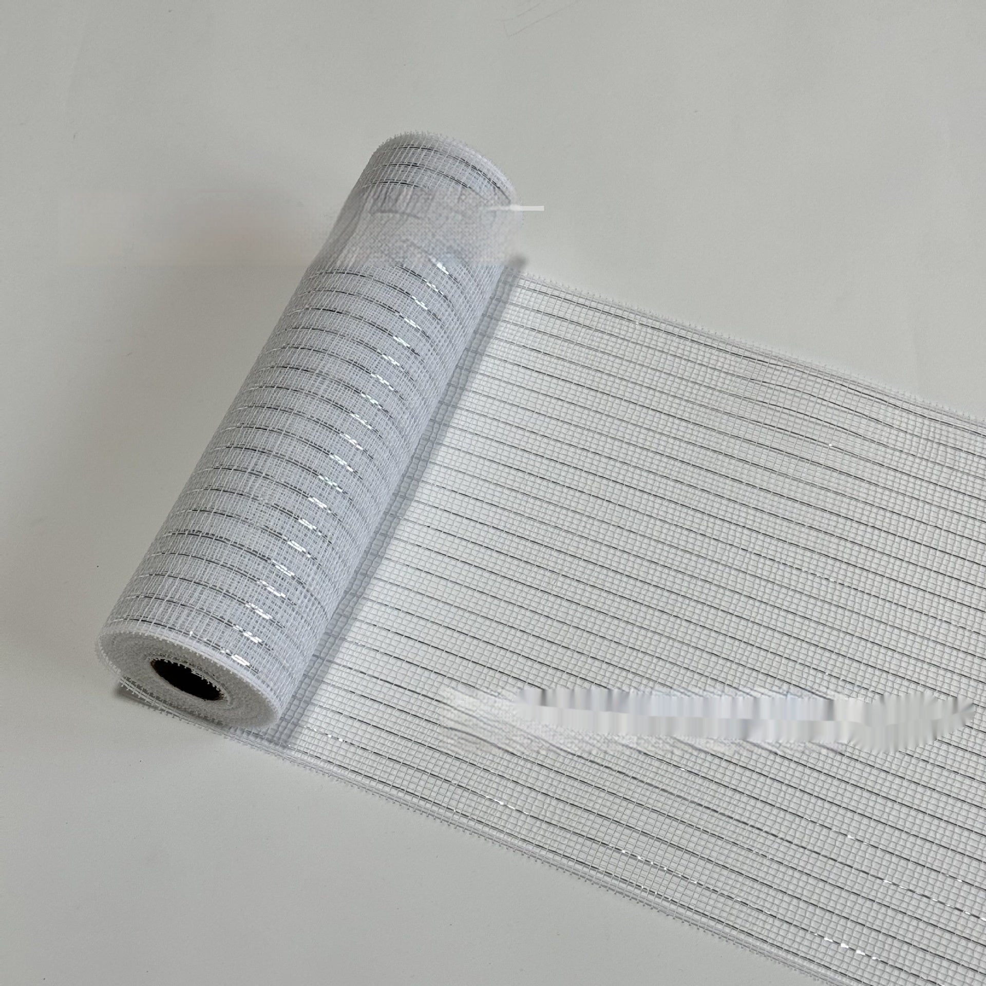 Julgransdekoration Sidenband Färgade band Julscenlayout Nät Rosett Hänge Garnremsa