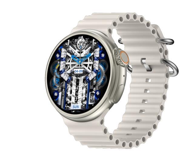 Smartklocka Jerry andra generationer med pekknappsstyrning och AMOLED-skärm.