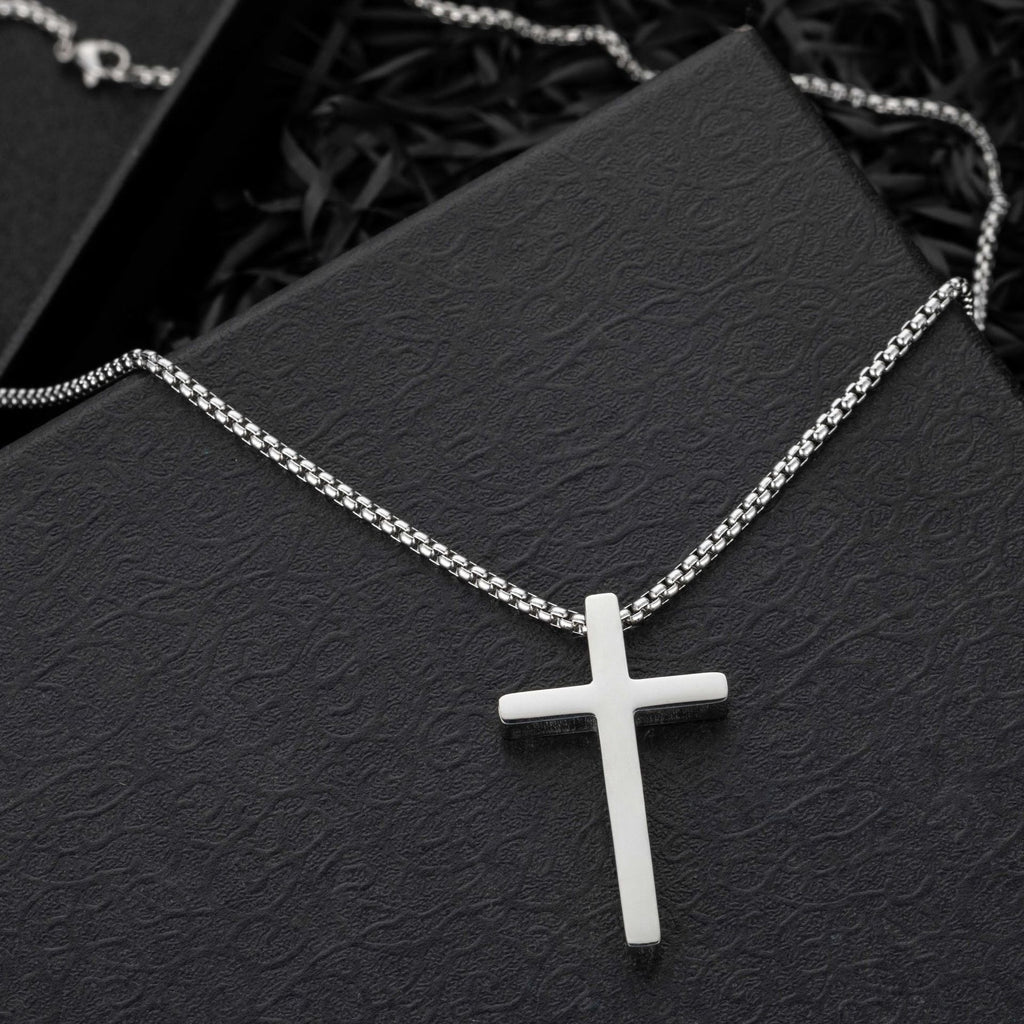 Simple Box Chain Stainless Steel Necklace