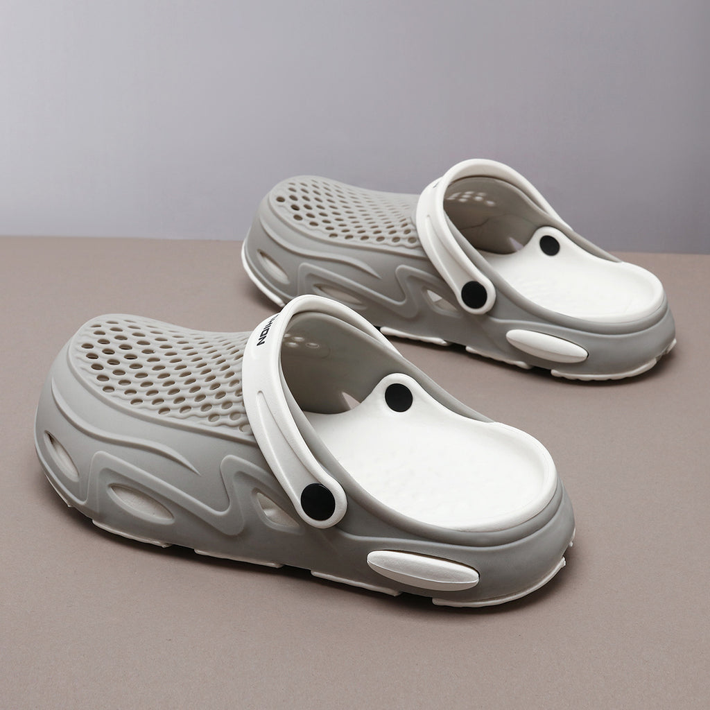 Chanclas de playa transpirables, antideslizantes y de punta cerrada para hombre