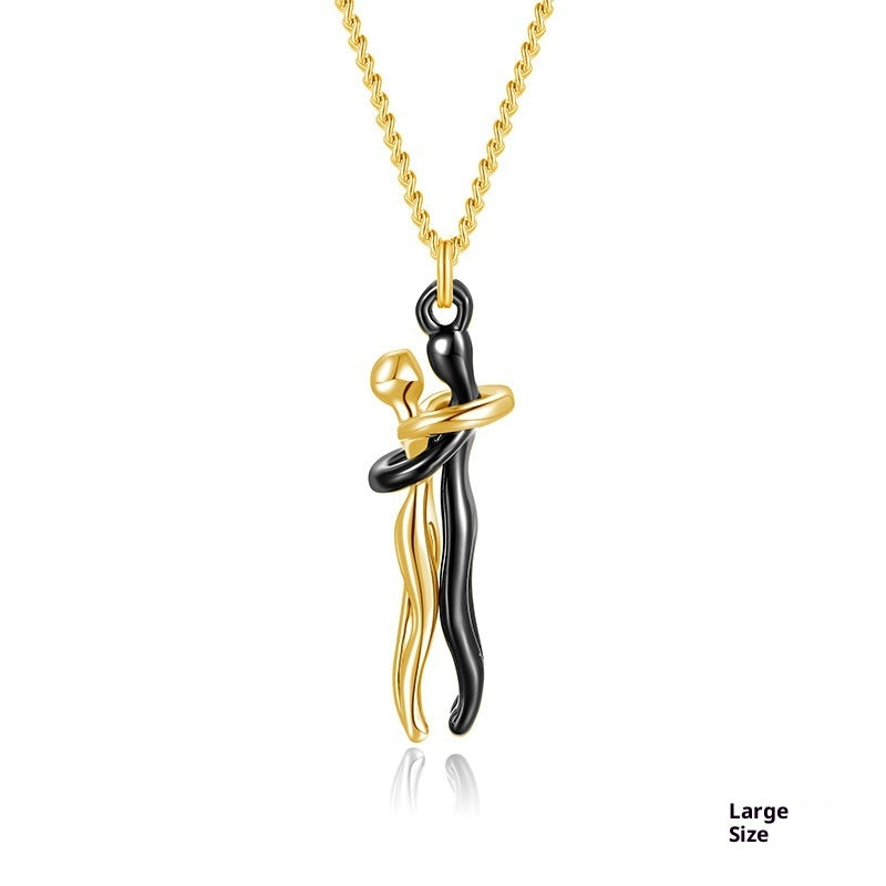 Embrace Emotional Expression Collarbone Pendant Necklace