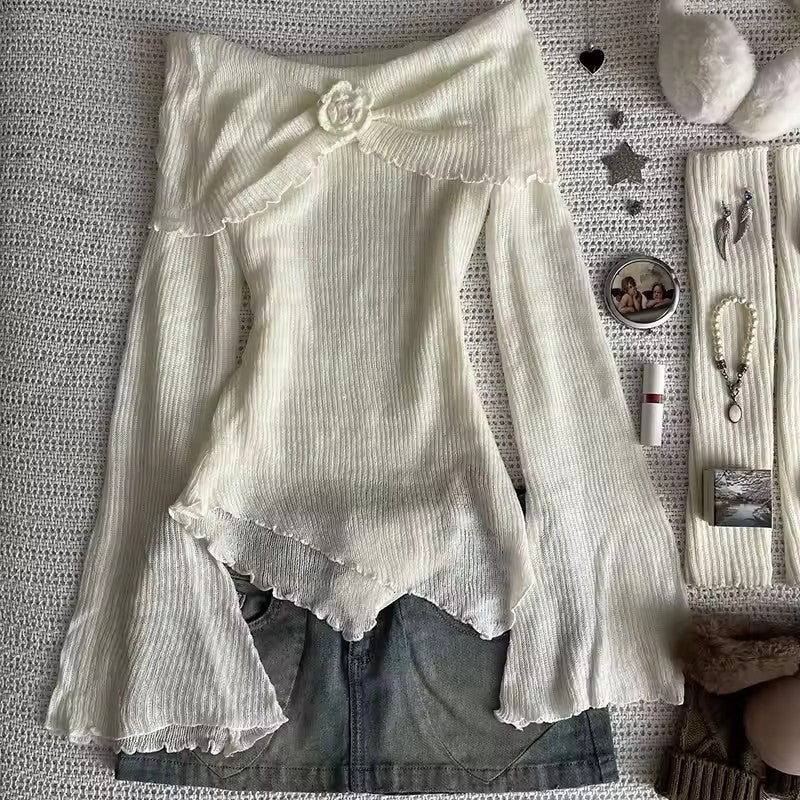 Blusa camisera floral 3D para mujer, favorecedora y estilizada