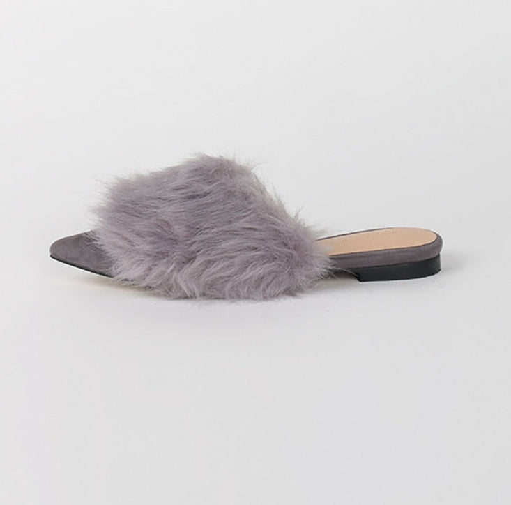 Fleece-Hausschuhe Mit Flacher Sohle KOSTENLOSER VERSAND