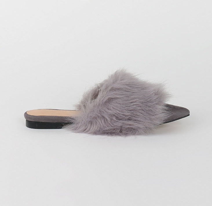Fleece-Hausschuhe Mit Flacher Sohle KOSTENLOSER VERSAND
