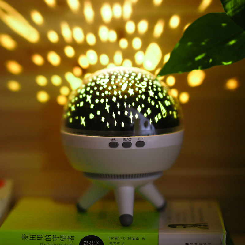 Roterande stjärnljusprojektionslampa