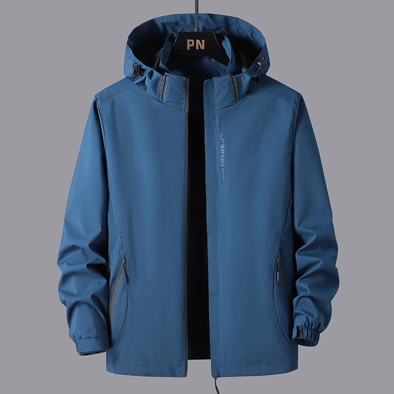 Chaqueta shell de moda para hombre y mujer