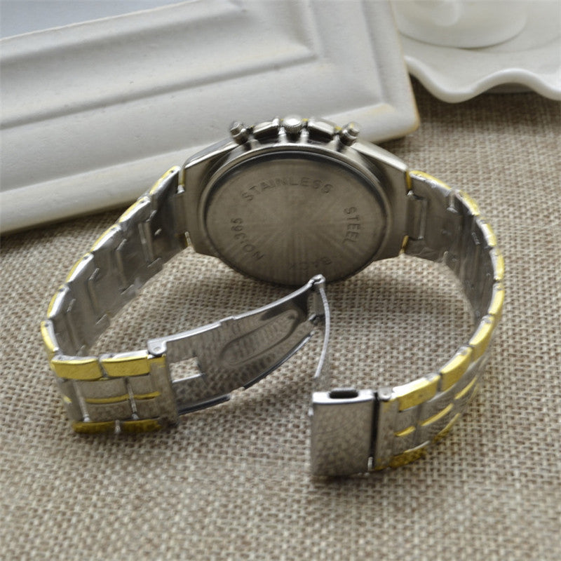 För män som uppskattar stora, moderna och stilrena klockor