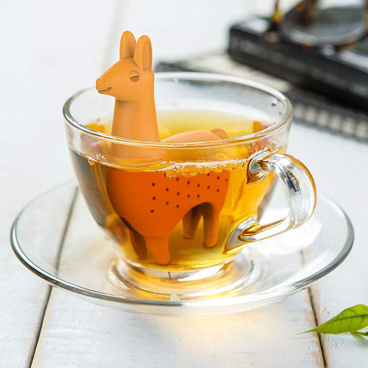 Filtro de té para tetera de gel de sílice