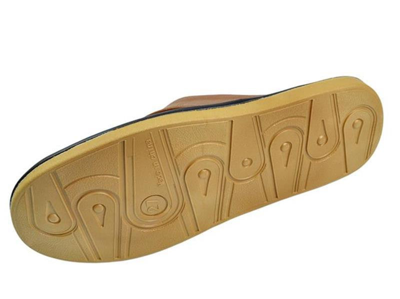 Zapatillas de cuero cerradas para interior y hogar