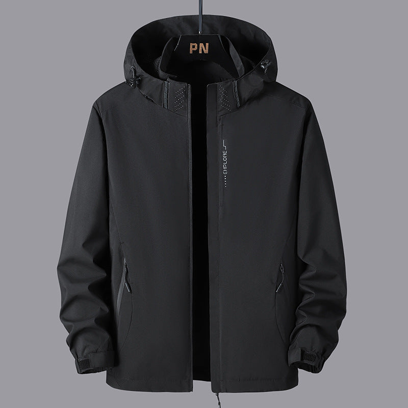 Chaqueta shell de moda para hombre y mujer