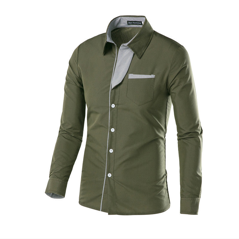 Camisa de manga larga para hombre