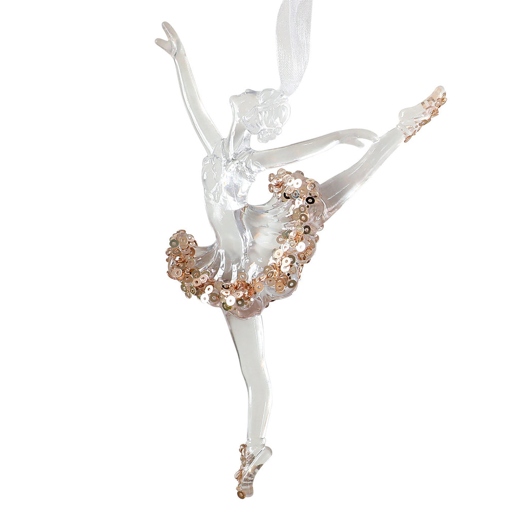 Juldekoration – Paljettbehängt Akrylhänge för Gran, Paket och Inredning