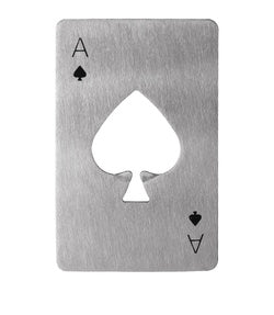 Beer Opener Creative Stainless Steel  Of Spades Playing Card