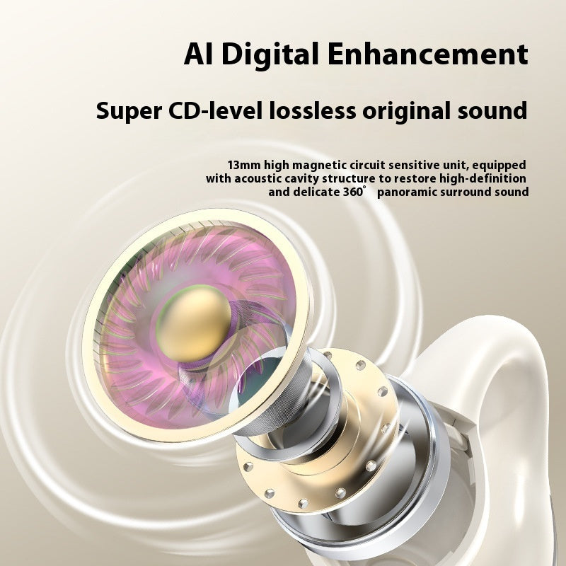 Moderiktiga personliga trådlösa sporthörlurar med Bluetooth