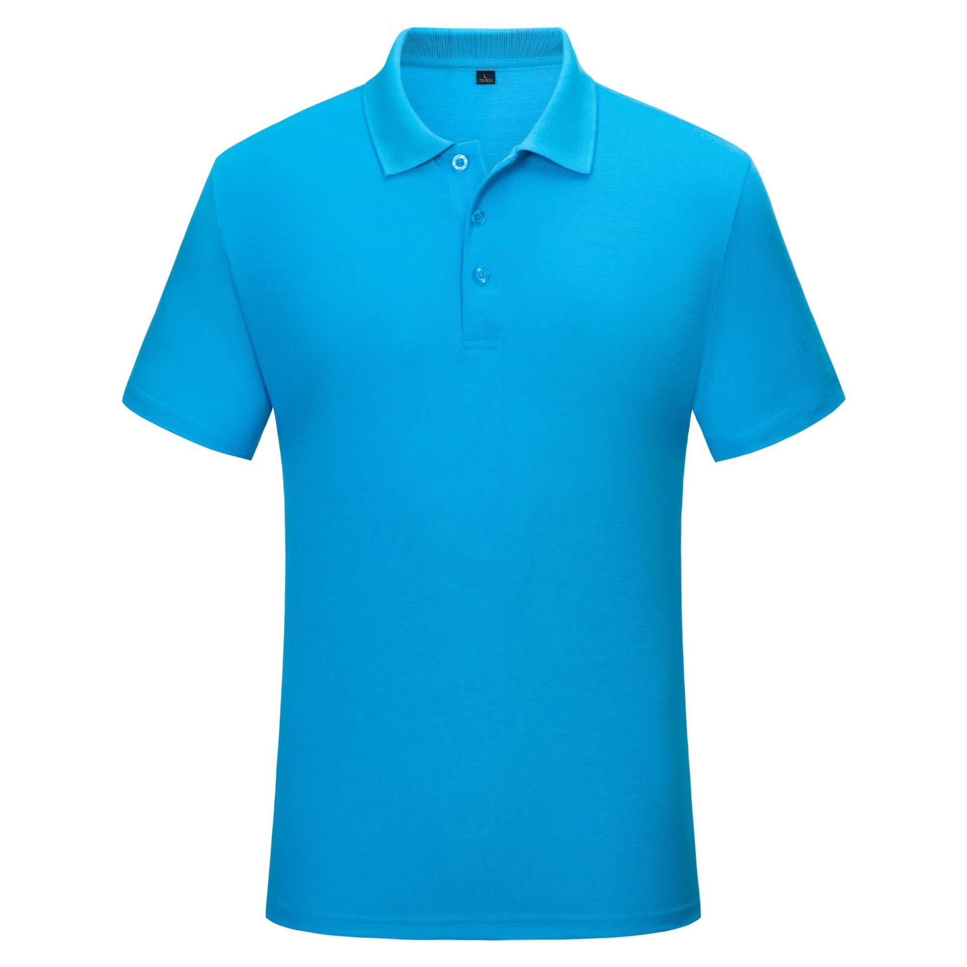 Polo fino de uniforme para oficina de color liso