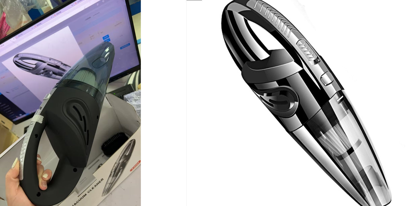 Bärbar uppladdningsbar dammsugare