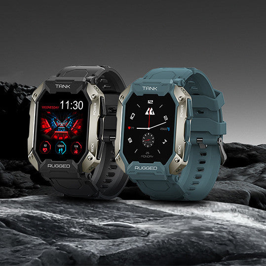 Smartklocka med pulssensor och Bluetooth-samtal