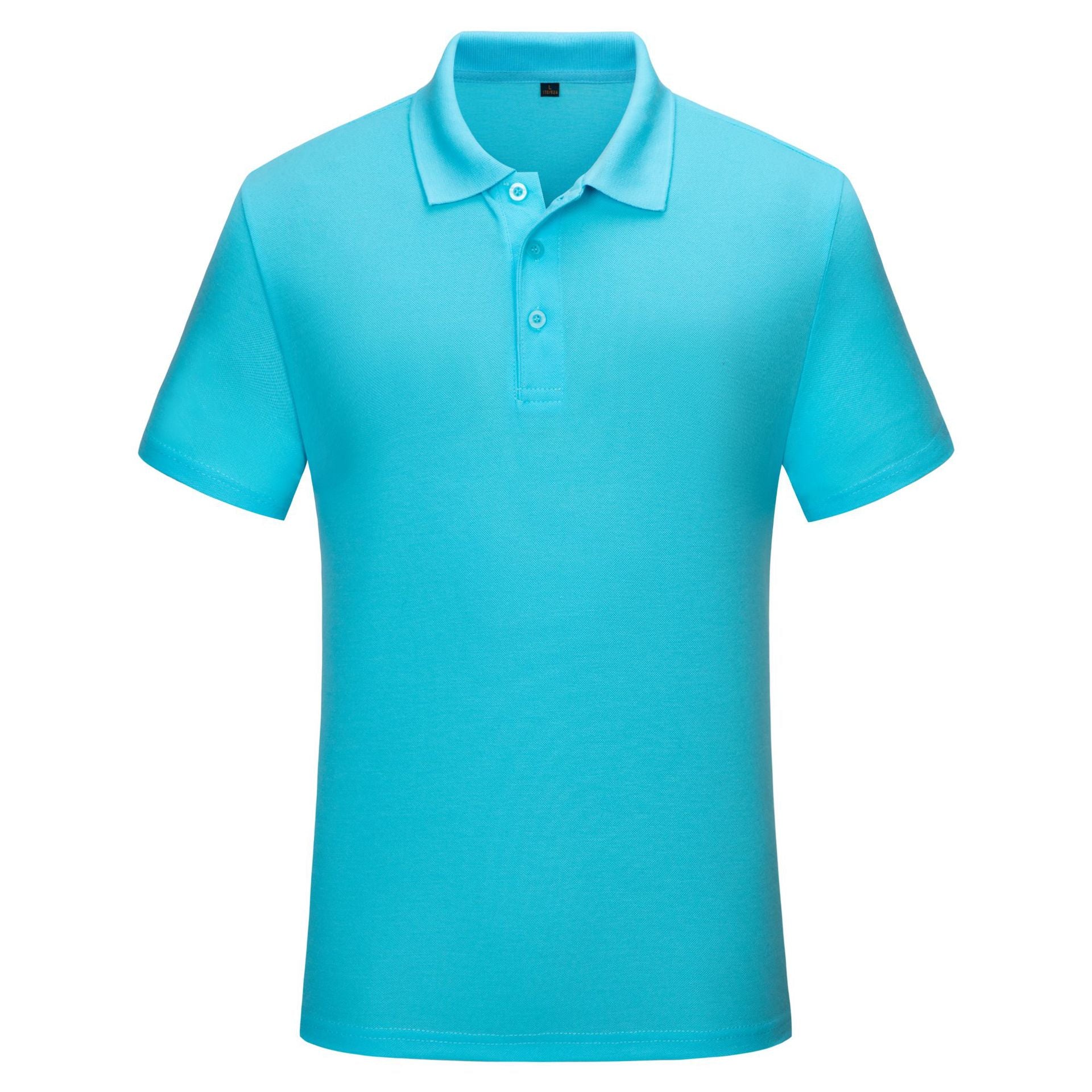 Polo fino de uniforme para oficina de color liso