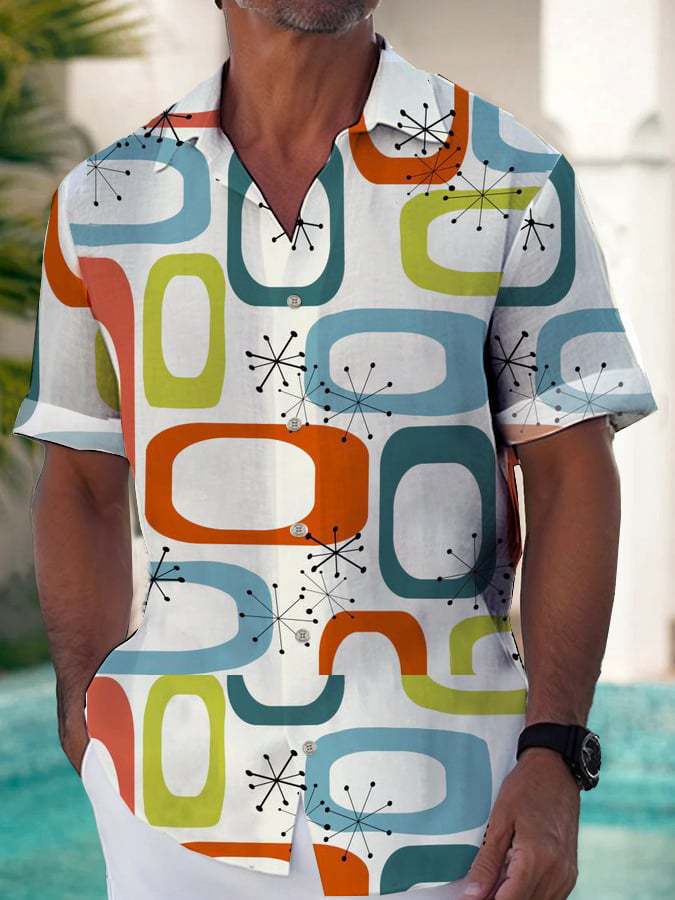 Camisa estampada para hombre