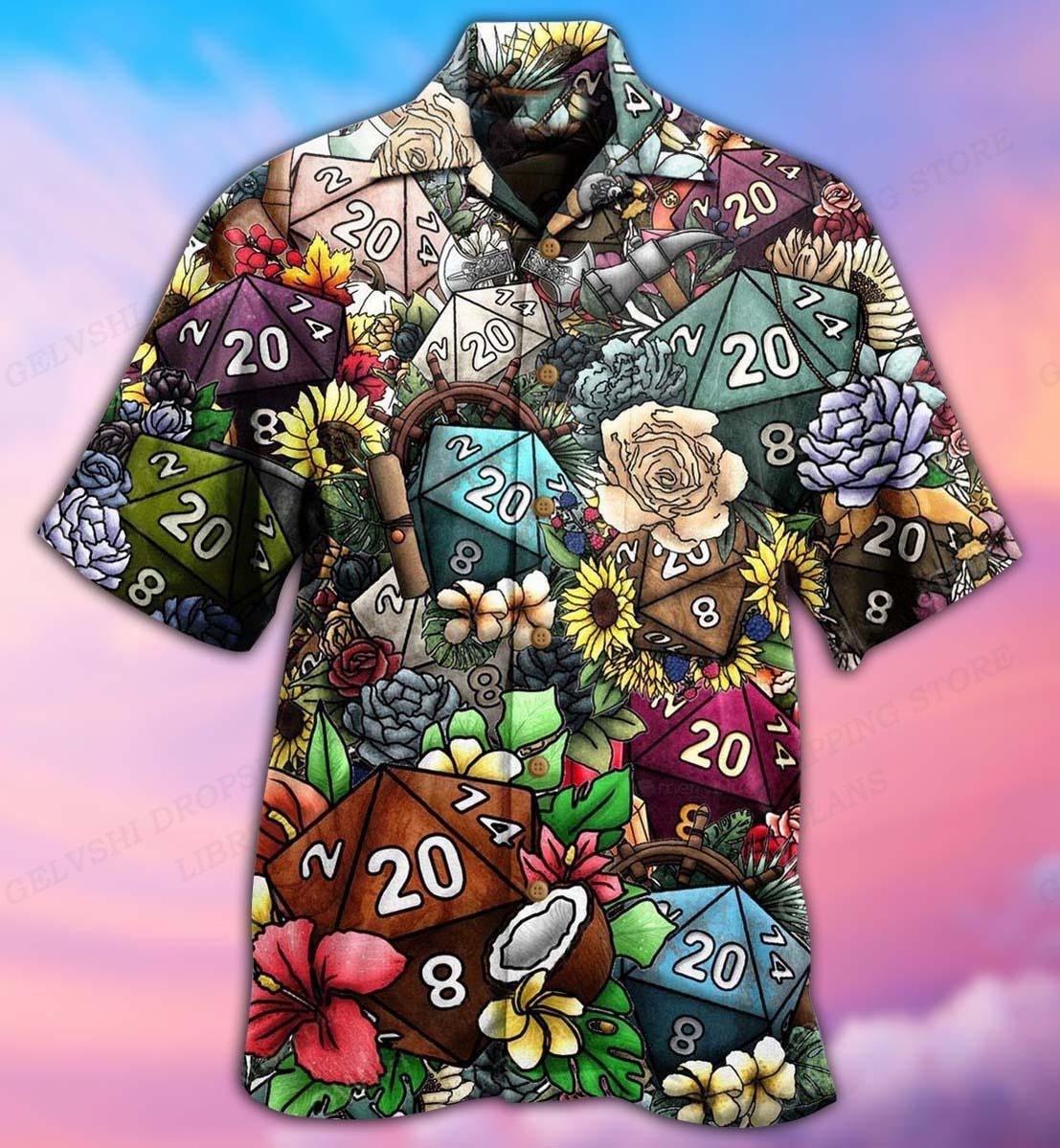 Camisa Casual De Verano Para Hombre Con Estampado De Autobús De Moda