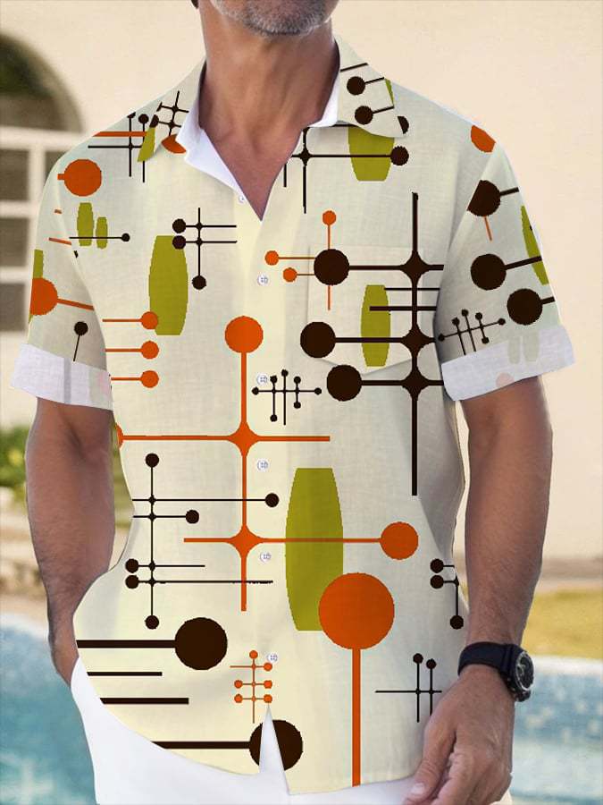 Camisa estampada para hombre