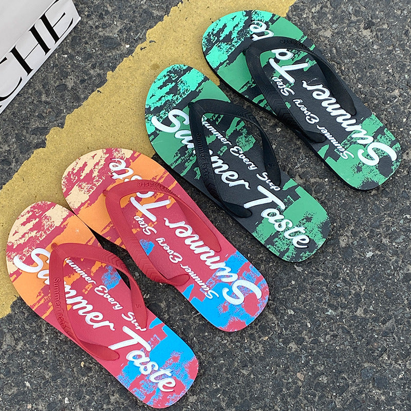 Chanclas antideslizantes de moda para hombre con personalidad