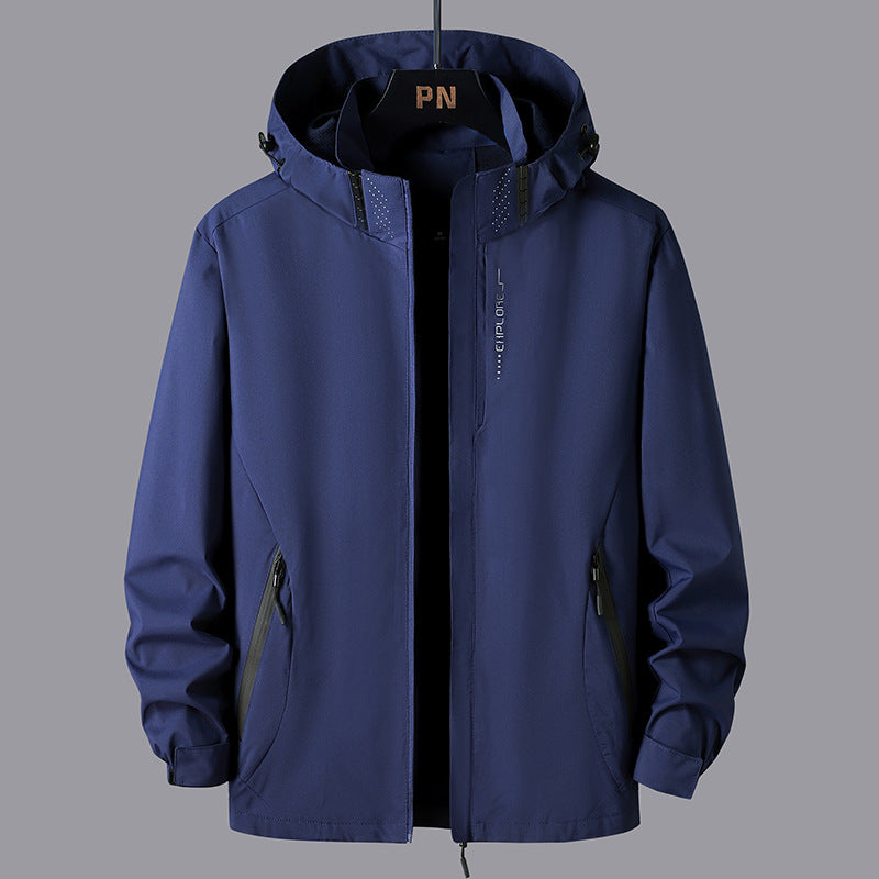 Chaqueta shell de moda para hombre y mujer