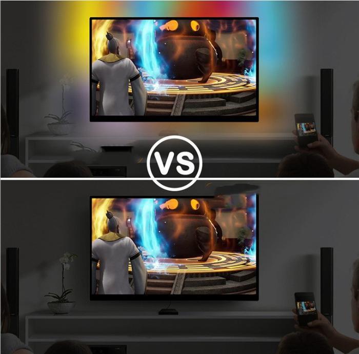 Streamer Symfoni Bakgrundsljus Atmosfärsljus