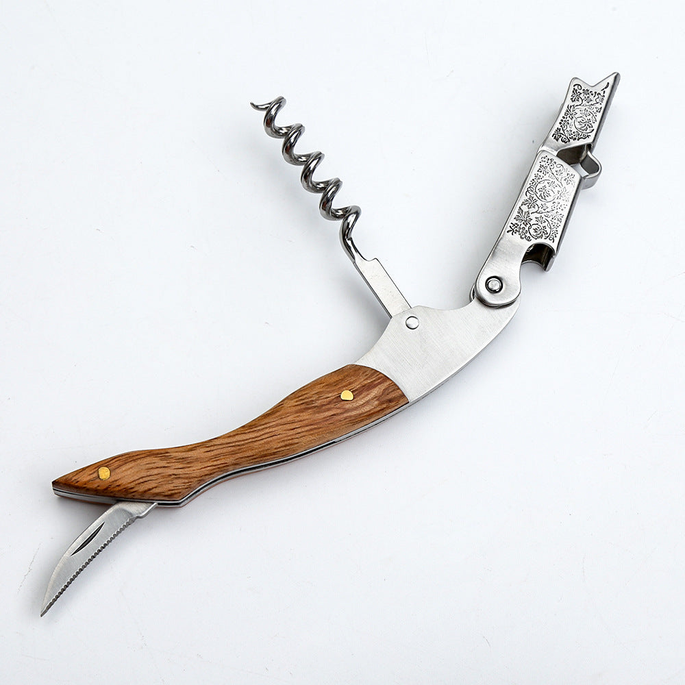 Stainless Steel Multifunctional Wine Corkscrew