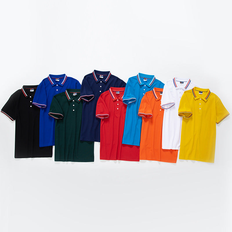 Polo de hombre personalizado de algodón puro, estilo elegante