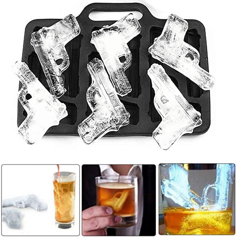 Molde creativo de calavera 3D, bandeja de cubitos de hielo, molde de silicona, moldes para jabón, velas, herramientas para manualidades con azúcar, utensilios para hornear, moldes de chocolate.