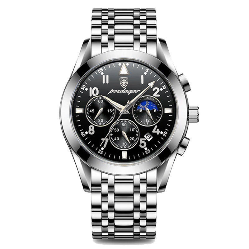 Herrklocka för män, student, koreansk modetrend, kvartsklocka, herrklocka