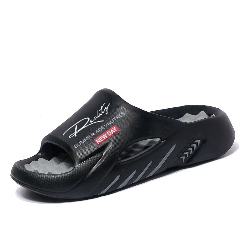 Pantuflas de masaje para pies para hombre, antideslizantes y desodorizantes